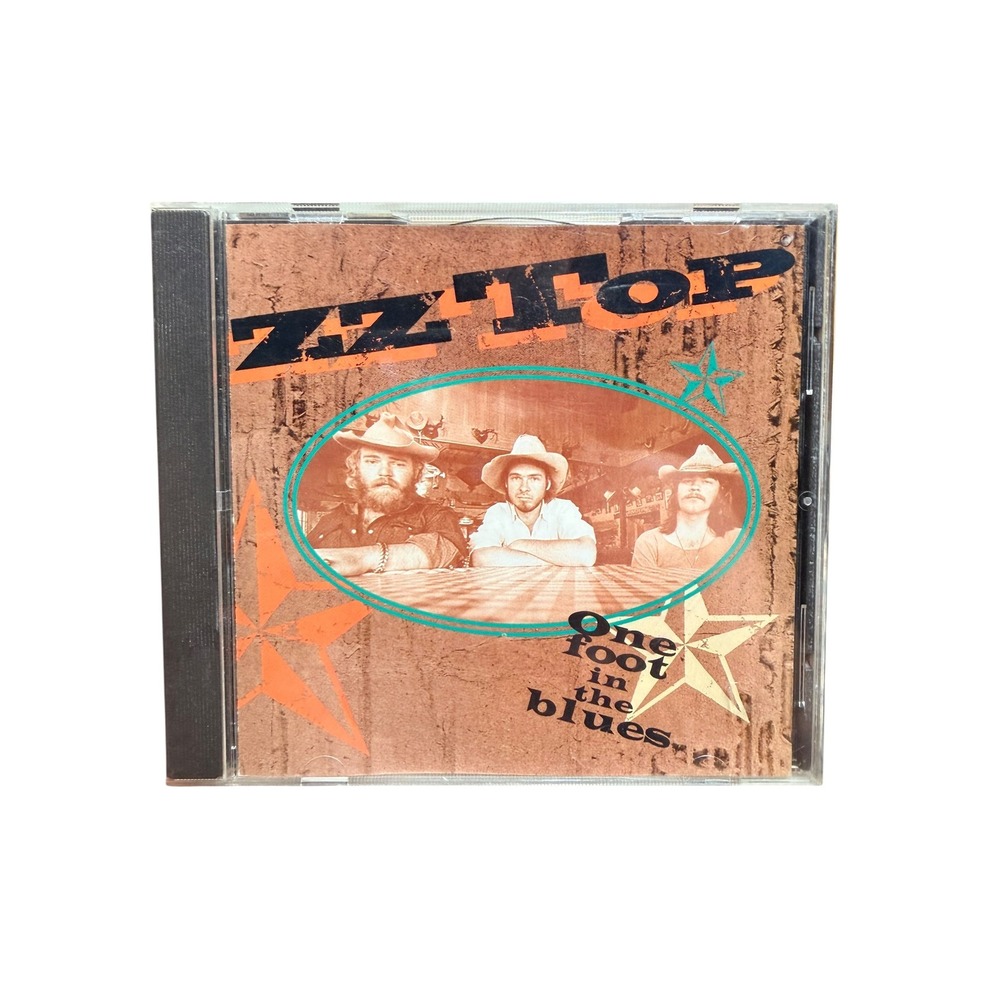 ZZ Top One Foot in the Blues CD 1994 Warner Bros Blues Rock Compilation 17 Track